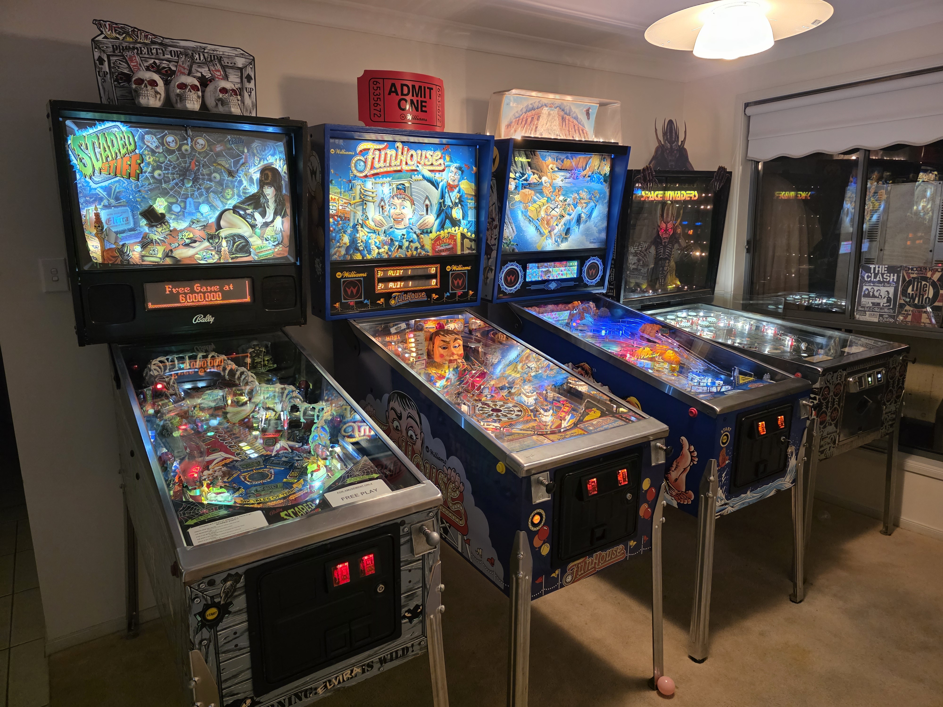 Professional Pinball Machine Service Setup